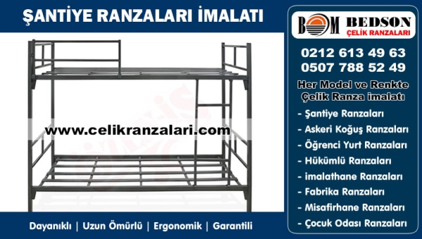 İkili Şantiye Ranzası