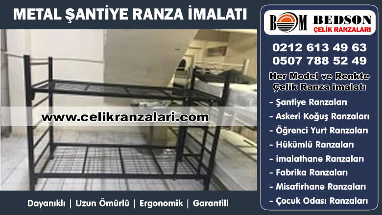 Yüksek Dayanıklı Çelik İşçi Ranzaları