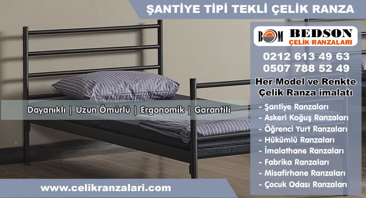İkili Şantiye Ranzası