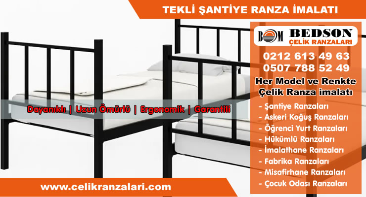 İkili Şantiye Ranzası