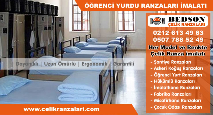 Tekli Askeri Koğuş Ranzası